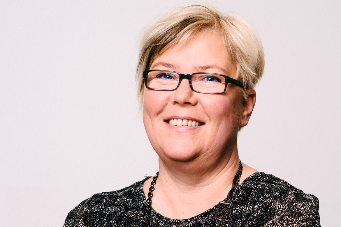 Tina Norgren, förbundsordförande i Psoriasisförbundet